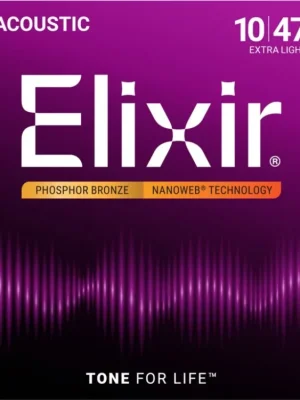 Sezónní Sleva Elixir NANOWEB Acoustic 16002 (010-047)