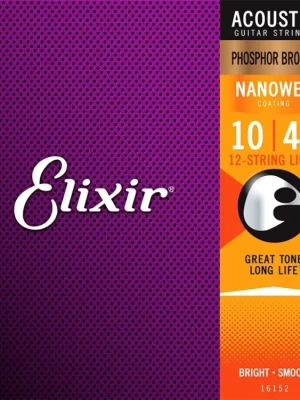 Elixir NANOWEB Acoustic 12-string 16152 (010-047) Hit Sezóny