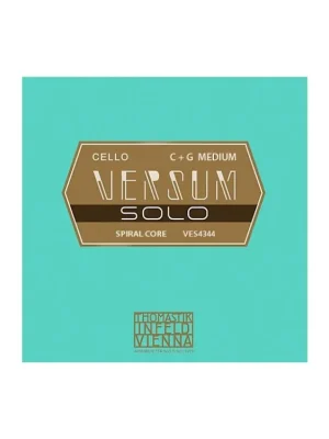 Nakupujte Hned Thomastik VERSUM SOLO Twinpack (G+C) cello VES4344