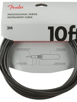 Přímo Od Výrobce Fender Professional series instrument cable straight 10ft
