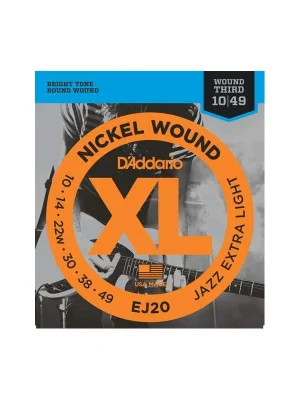 D'Addario EJ20 Dokud Zásoby Vydrží