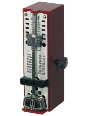 Super Cena Wittner Super Mini Rubínově červený - metronom