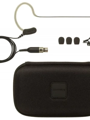 Finální Výprodej SHURE MX153C/O-TQG - miniaturní náhlavní mic, kulová ch., mini-XLR, cocoa