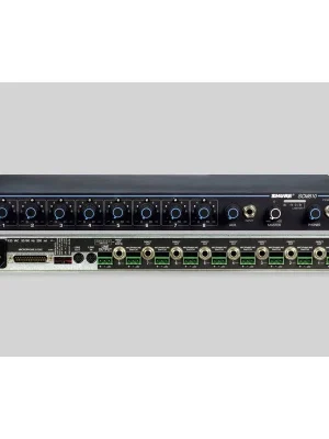 Vysoce Kvalitní SHURE SCM810E - 8-kanálový automatický mikrof.mix do racku