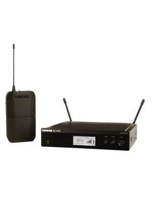 Výprodej SHURE BLX14RE - bodypack systém, BLX4R + BLX1 a WA302, rack
