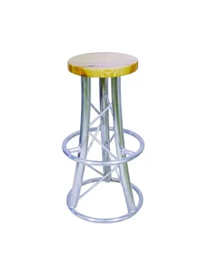 Sleva Alutruss barová stolička, 3-nožka