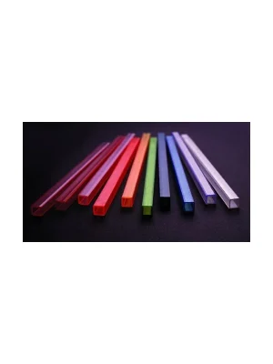 Finální Výprodej Profil 10x10mm, žlutý, 2 m