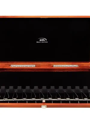 Sezónní Sleva Gewa Pouzdro pro strojky Fagot 12 rour Červenohnědě lakované