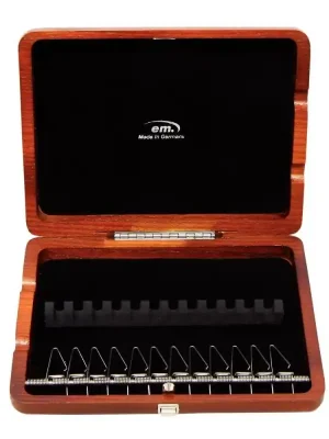 Gewa Pouzdro pro strojky Hoboj 12 rour Přírodní lak Bezpečná Platba