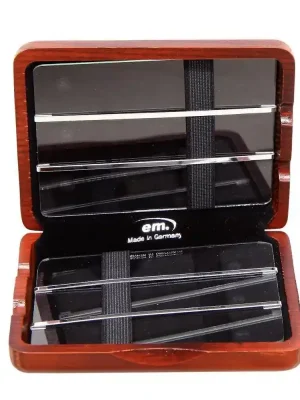 Pouze Dnes Gewa Pouzdro pro plátky Tenor saxofon 6 plátků Černě lakované