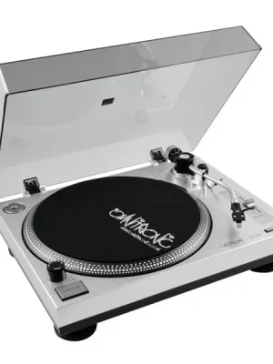 Objednat Nyní Omnitronic BD-1350, gramofon s řemínkovým pohonem, stříbrný