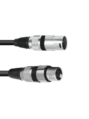 Kabel MC-200 XLR samec - XLR samice, černý, 20m Koupit Online