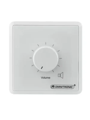 Must-Have Omnitronic PA ovladač hlasitosti 5 W mono, bílý