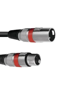 Kabel MC-75R, XLR samec/samice, symetrický, červený, 7,5 m Vrácení Zdarma