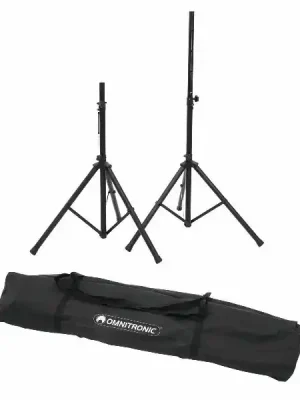 Horká Nabídka Sada reproduktorových stojanů, 100-185cm, 30kg