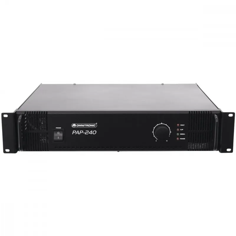 Omnitronic PAP-240, 100V zesilovač, 240W Akční Cena