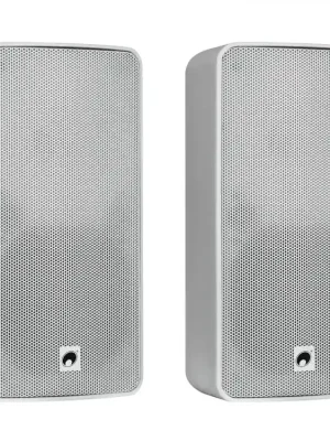 Omnitronic ODP-206 nástěnný 6" reprobox 80W, 16 Ohm, IP65, bílý, cena/pár Autentický