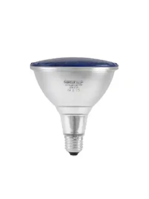 Značkový PAR-38 230V SMD 15W E27 LED Omnilux, modrá