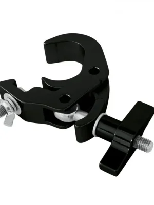 Must-Have Hák divadelní TH-260S, rychloupínací, 200 kg, černý