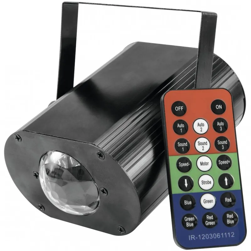 Eurolite LED H2O světelný efekt, 1x TCL RGB LED, IR Přímo Od Výrobce