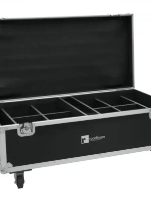 Super Cena Roadinger Kufr pro přepravu a napájení 8x AKKU IP PAR 7 QCL WDMX