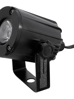 Eurolite LED spot 3W, 6000K, 6, černý, bodový reflektor - opraveno (51916000) Nízká Cena