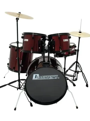 Dimavery DS-200, bicí sada, vínová Super Cena