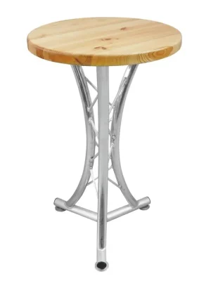 Alutruss bistro stolek, 3-nožka prohnutá Pouze Dnes