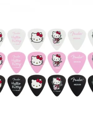 Nová Kolekce Fender x Hello Kitty Pick Tin, 18 Pack