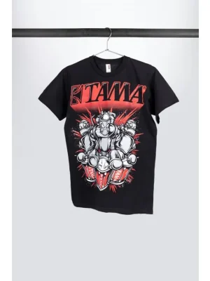 Originální TAMA - T-SHIRT TT11ROBBK-XXL