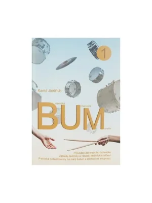 Novinka KN BUM - Kamil Jindřich Škola hry na bicí 1