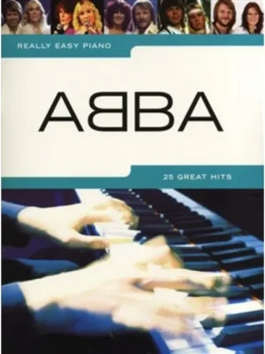 Really Easy Piano ABBA - 25 hitů Autentický