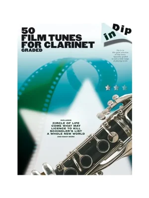 Poslední Šance Noty pro klarinet Dip In 50 Film Tunes for Clarinet