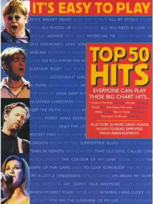 Nakupujte Hned Noty pro piano It's Easy To Play Top 50 Hits - Volume 1
