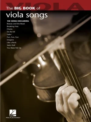 Časově Omezené Noty pro violu Big Book of Viola Songs