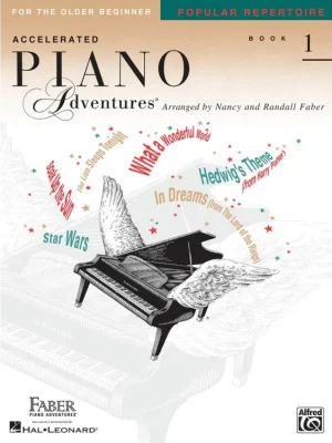 Noty pro piano Piano Adventures for the Older Beginner Rep. Bk 1 Levný