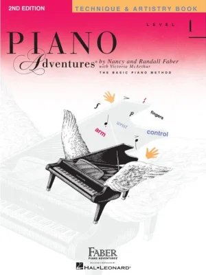 Značkový Noty pro piano Piano Adventures Technique & Artistry Book Level 1