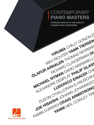 Sezónní Sleva Noty pro piano Contemporary Piano Masters
