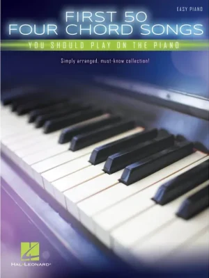 Noty pro piano First 50 4-Chord Songs You Should Play on the Pian Akce