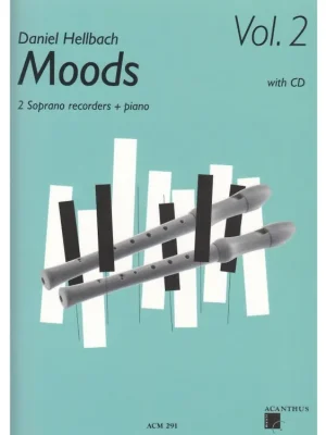 Moods Vol.2 - 2 sopránové zobcové flétny a klavír Značkový