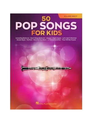 50 POP SONGS FOR KIDS (NOTY NA KLARINET) Ověřený