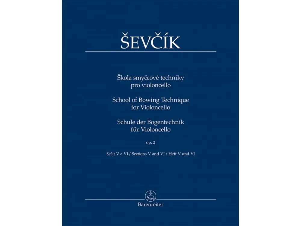 Aktuální Škola smyčcové techniky pro violoncello op. 2, sešit V a VI