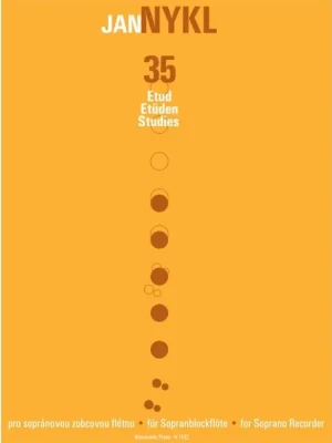 Jan Nykl - 35 etud pro sopránovou zobcovou flétnu Novinka