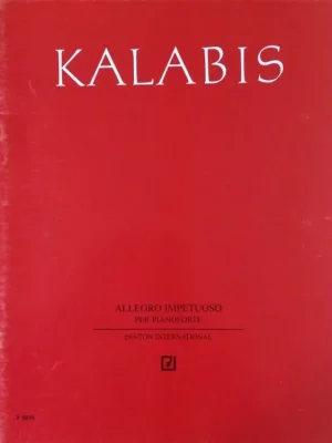 Viktor Kalabis - Allegro impetuoso pro klavír op. 89 Ověřený