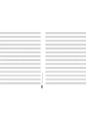Notový papír 247,5x330 14 notových osnov Doprava Zdarma