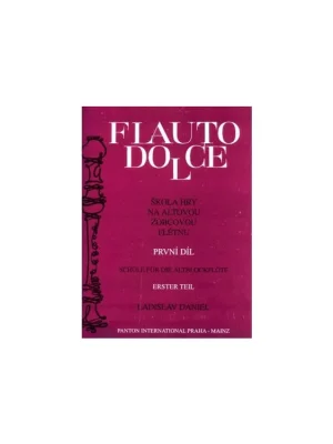 Škola hry na altovou zobcovou flétnu 1.díl - Daniel Doprava Zdarma