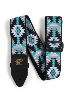 Cenový Hit 4609 Ernie Ball Albuquerque Blue Jacquard Strap - kytarový pás