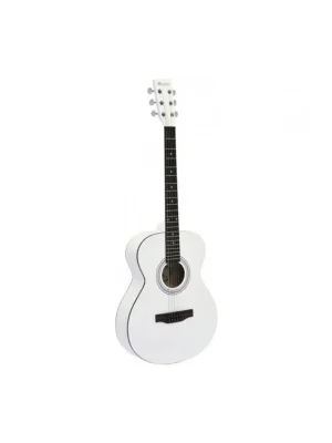 Časově Omezené Dimavery AW-303, akustická kytara typu Folk, bílá