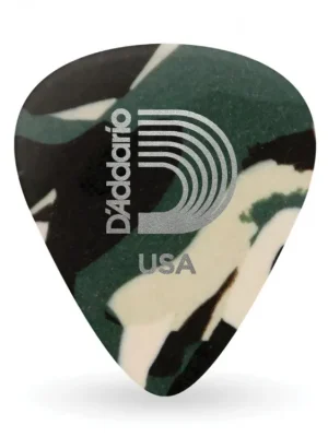 Odeslání Ihned D'Addario Camouflage Celluloid Guitar Picks, 25 pack, Extra-Heavy