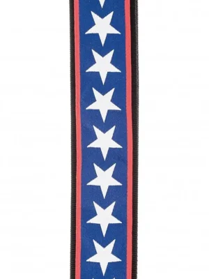 D'Addario Woven Guitar Strap, Stars & Stripes Zlevněný